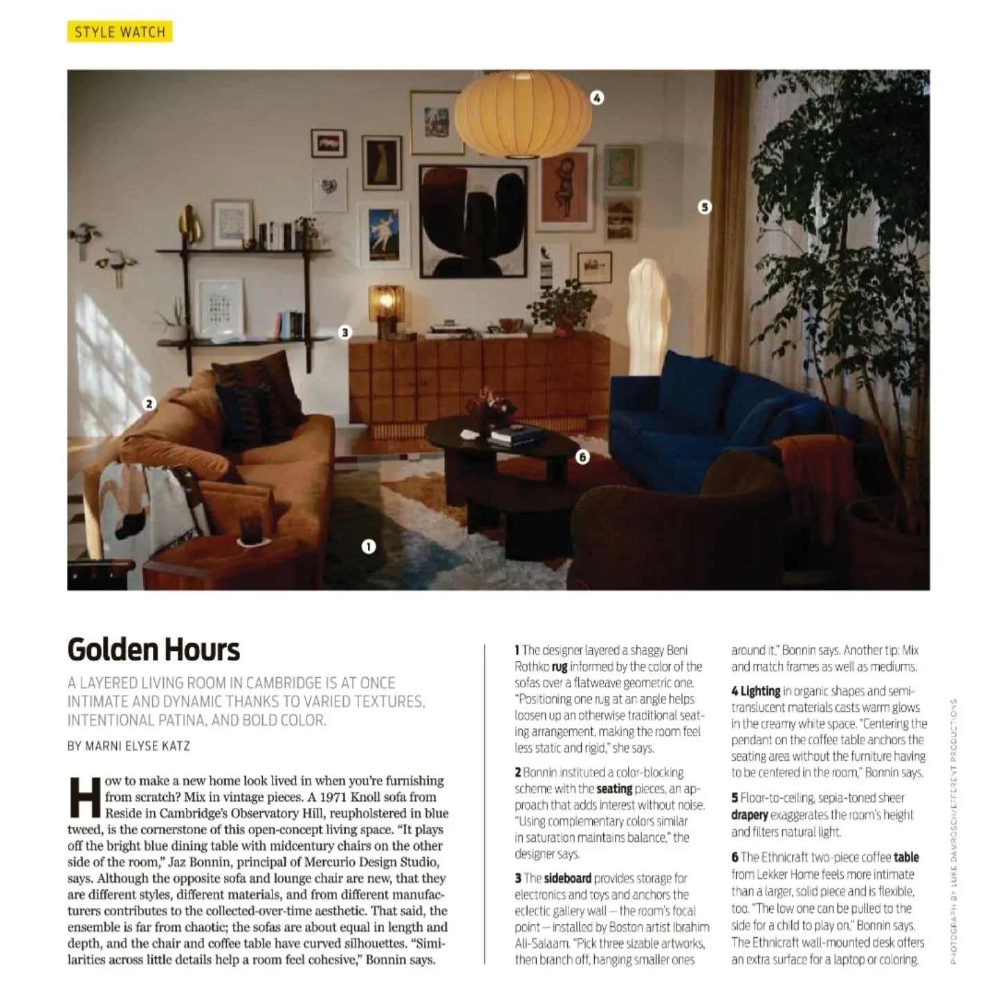 Did you catch our latest mention in Boston Globe Magazine this past month? There's a number of great style tips for those bold enough to try something different. Link in Bio!
.
.
@mercurio.design.studio #mercuriodesignstudio #bostonmagazine #interior