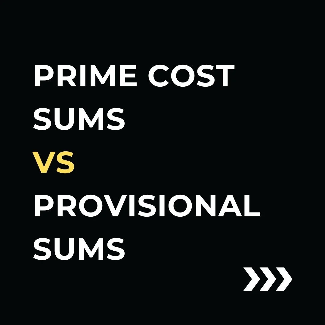 These two are often confused. 

Swipe right to see their differences and when you should use one over the other. 

#estimator #sydneyestimator #sydneybuilder