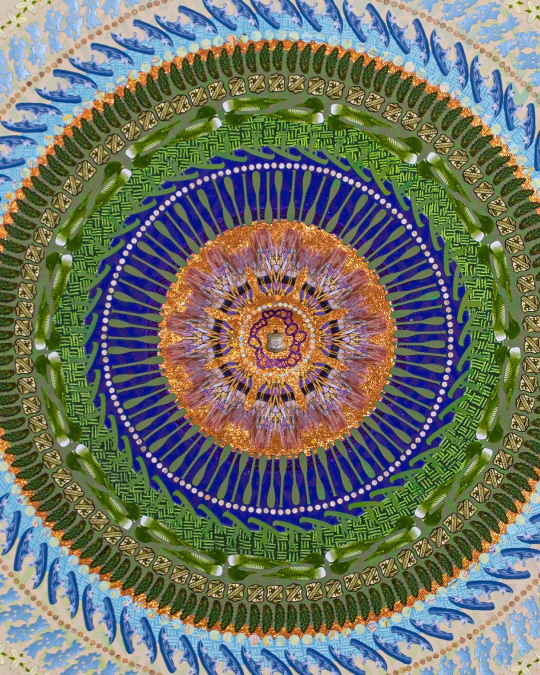 This one was made for Jane &amp; Paul.
A gift to herself, to honour a place that holds her steady.

It&rsquo;s a custom version of &ldquo;Evening on Canoe Lake&rdquo; hand-built from thousands of fragments, including pieces of her own canoe map, birc