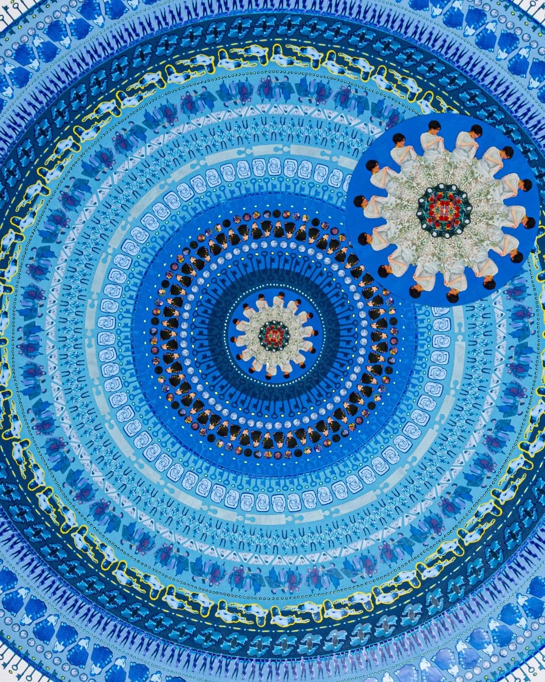 &ldquo;A Room of One&rsquo;s Own, Composition 0317&rdquo; is my layered exploration of creativity and the lives of female artists, past and present. Made of thousands of hand-placed paper fragments, the work reflects on what it means to carve out spa