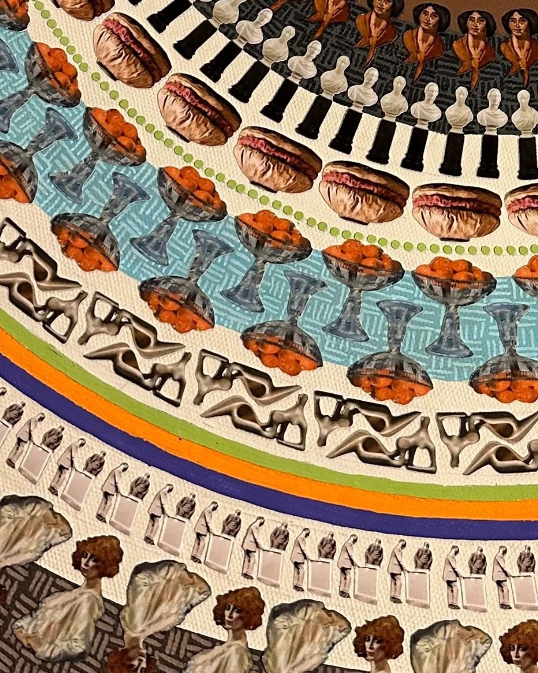 Art has always been the soundtrack of my life.

Each piece holds its own rhythm, its own melody, a quiet pulse that mirrors the moments I&rsquo;ve lived through while making it.

&ldquo;Echoes from AGO&rdquo; is one of those works that reminds me tha