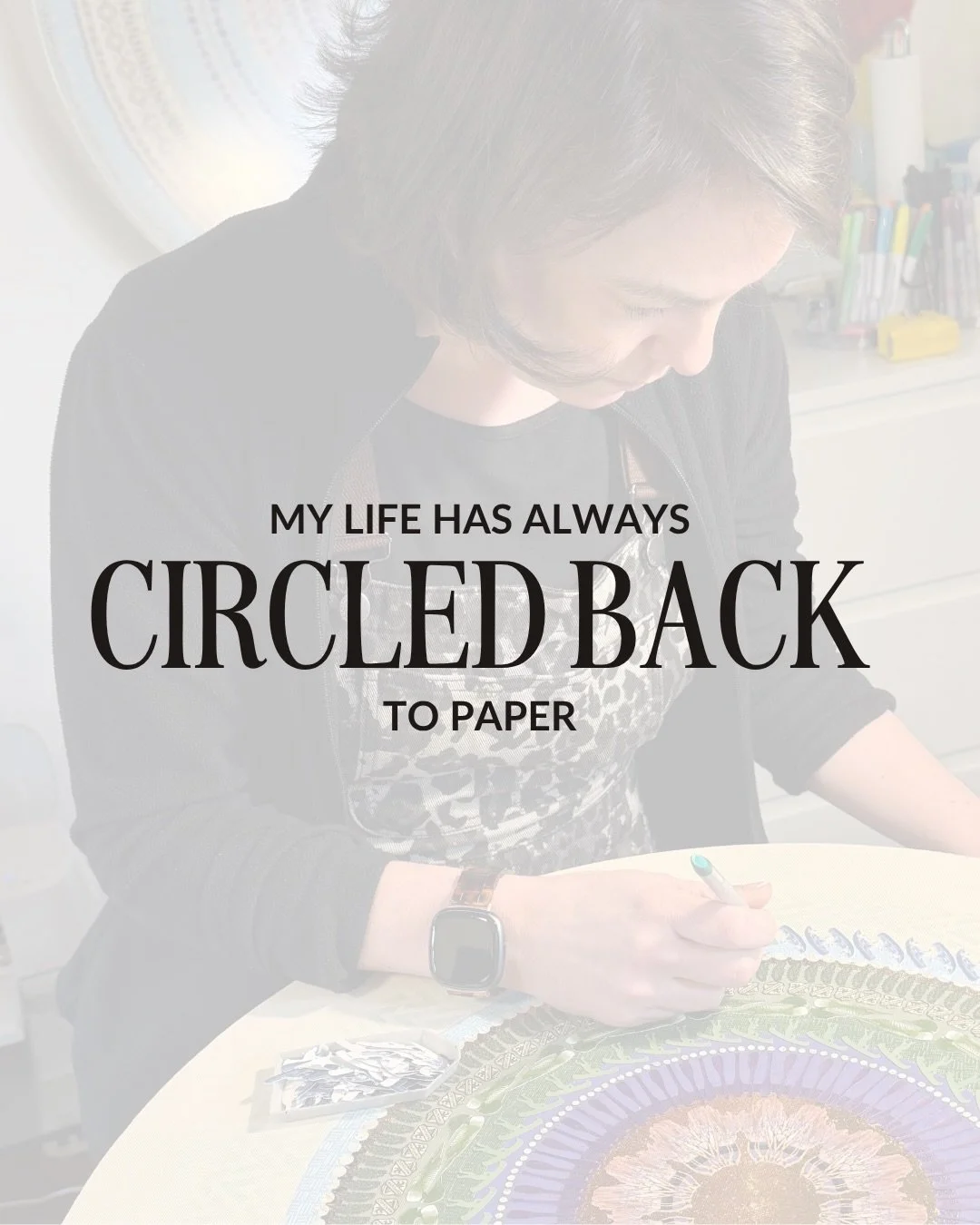 My life has always circled back to paper.

As a kid, it was construction paper.
Bright colours. Glue sticks. Entire afternoons disappearing into tiny piles of scraps.

Later, it showed up again&hellip;
in printmaking studios, photocopy rooms, and sta
