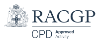RACGP CPD Approved Activity logo with a crest