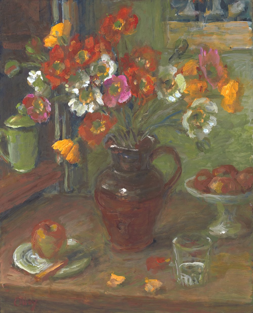 Margaret Olley, Poppies in Spanish Jug | Catherine Hunter Productions