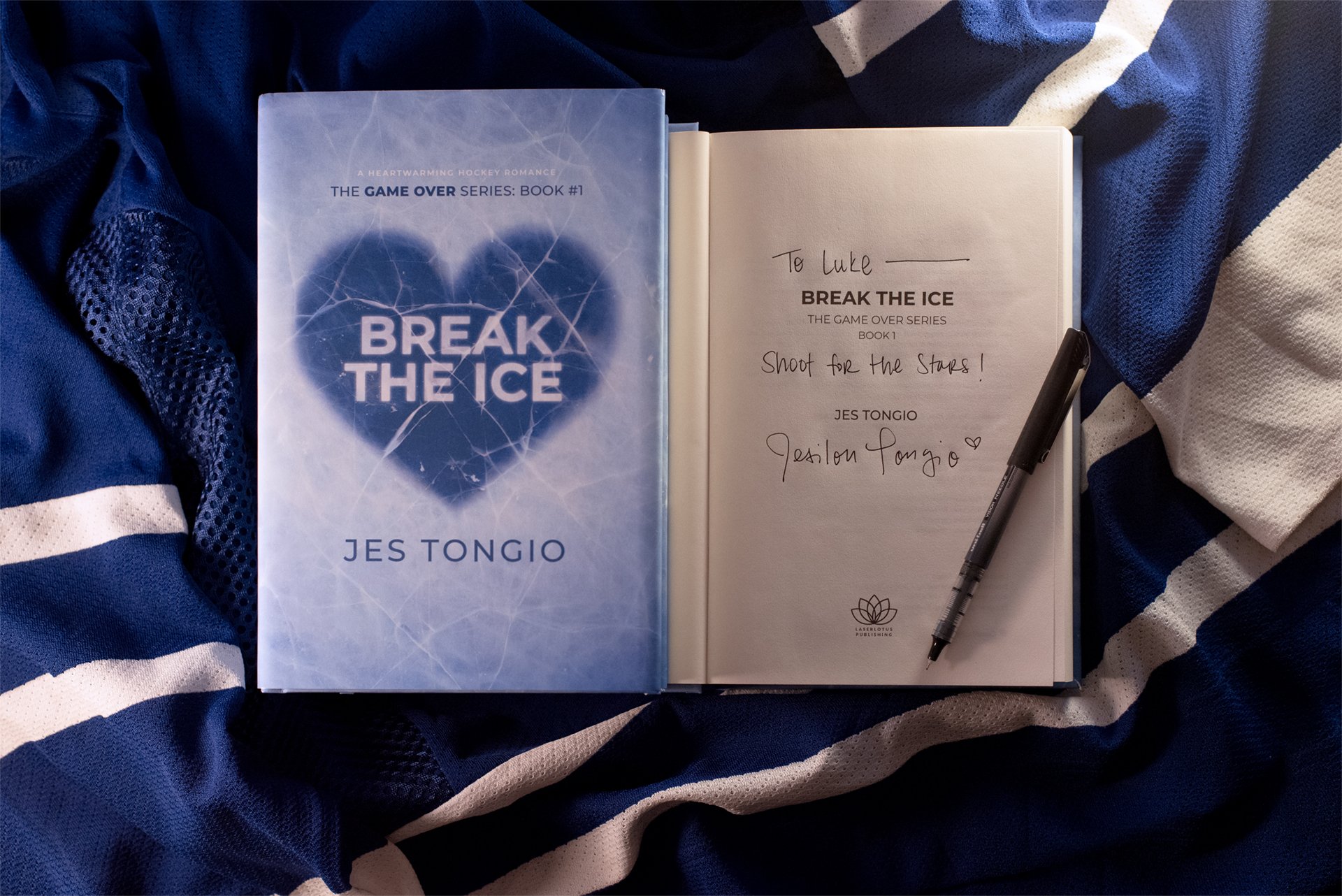 "Break the Ice" Signed Hardcover Edition