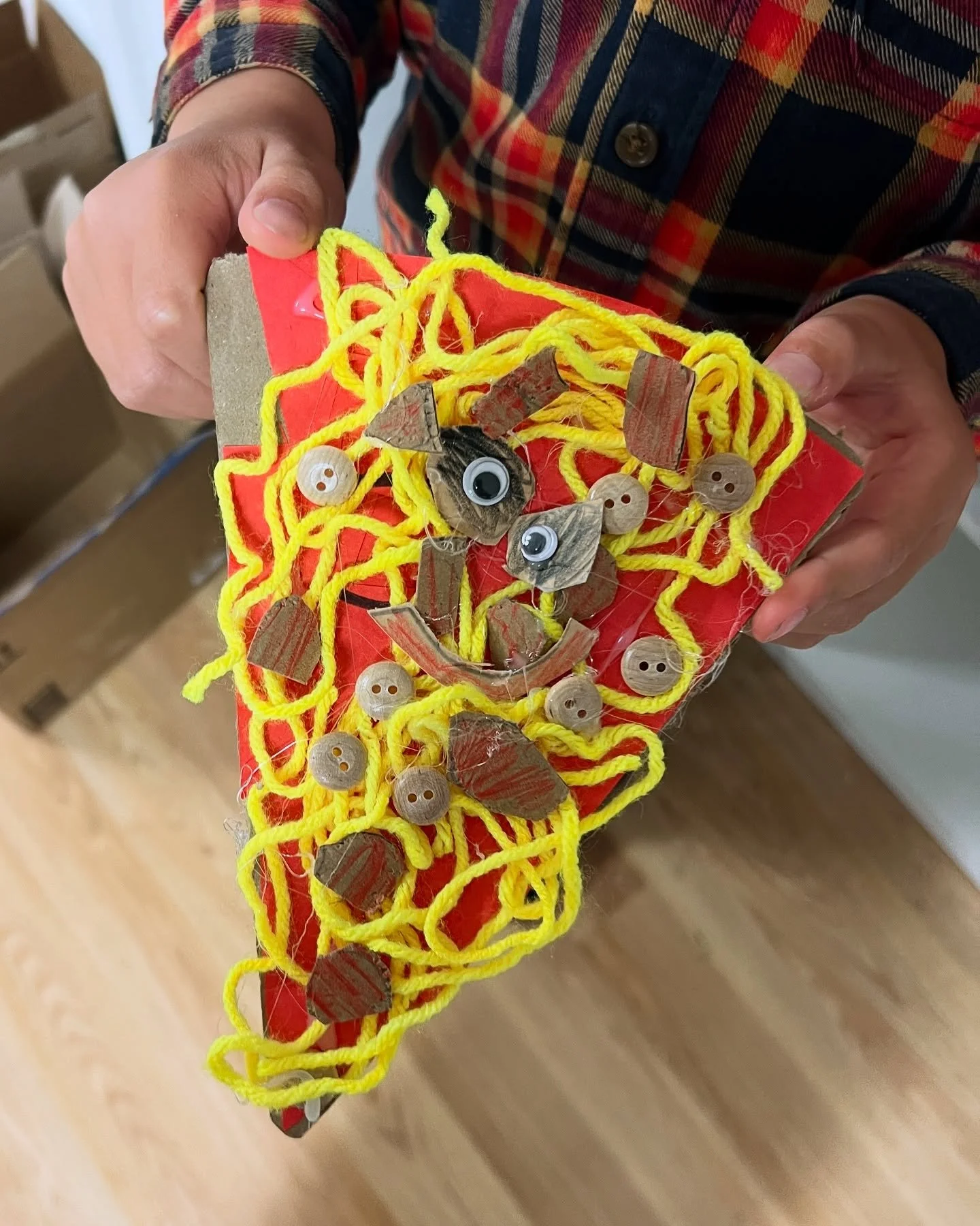 Endless possibilities of cardboard craft! 📦✂️

🎨✨ Summer Camp at Doran Studio is where imagination comes to life!
Kids will explore, create, and build amazing art using all kinds of fun materials. 🌈✂️🖌️

Register for our Summer Art Camp! [Link in