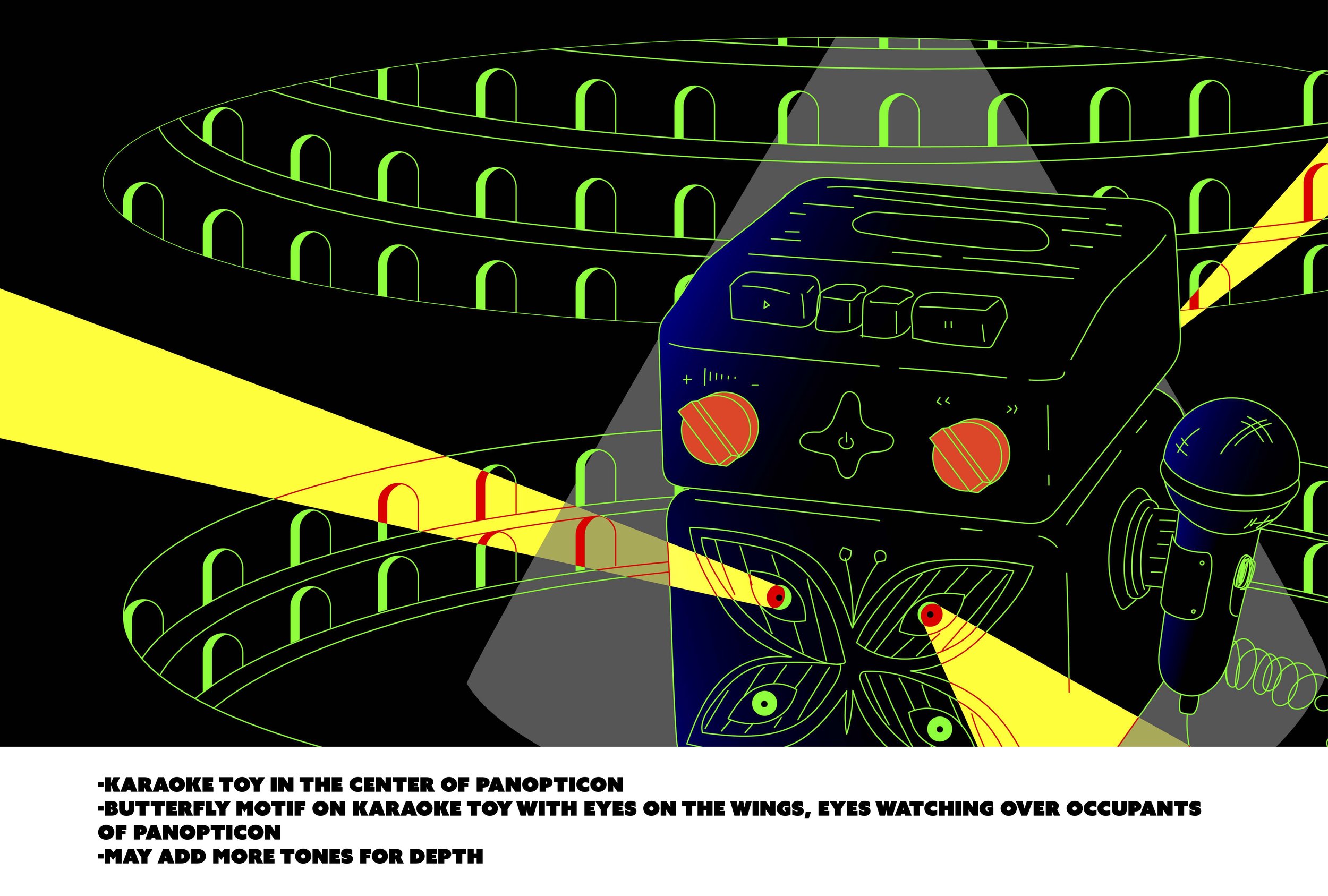 PANOPTICON KIDS KARAOKE TOY