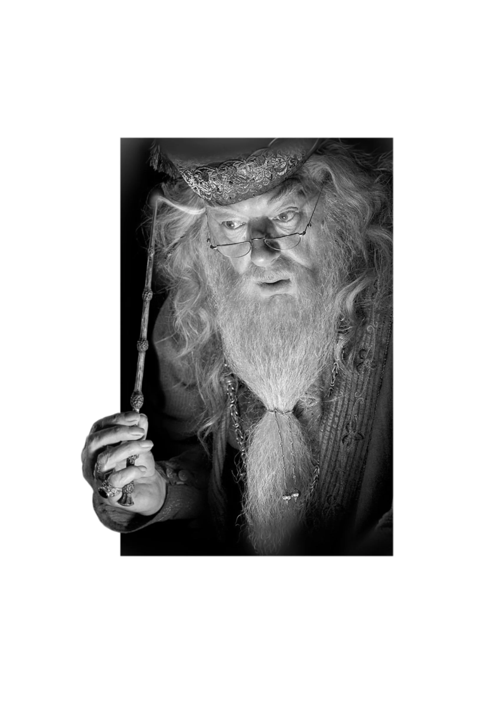 albus Dumbledore tattoo flash