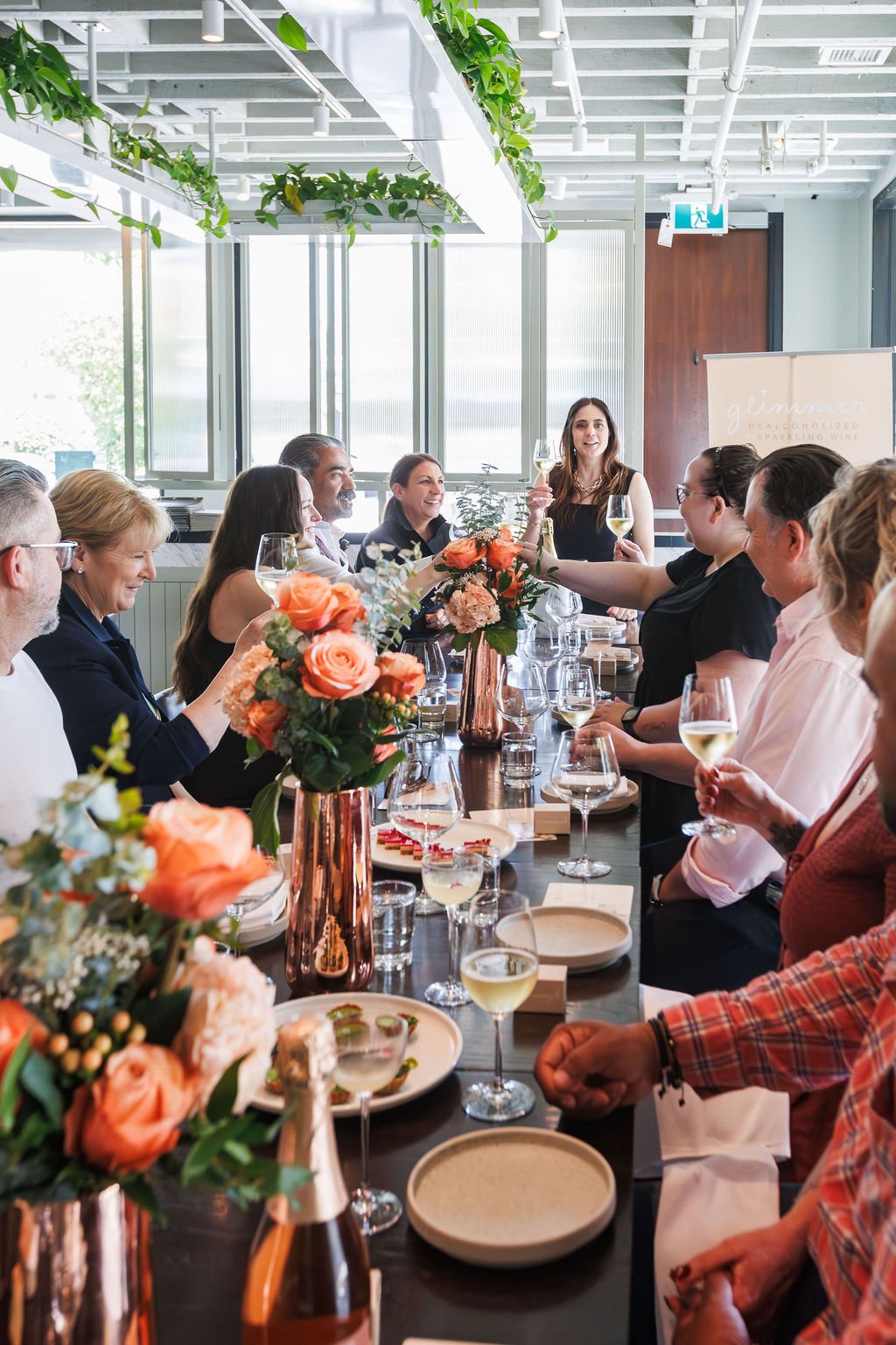 Glimmer Rosé Launch at Published, Vancouver by Claire Garner Photography