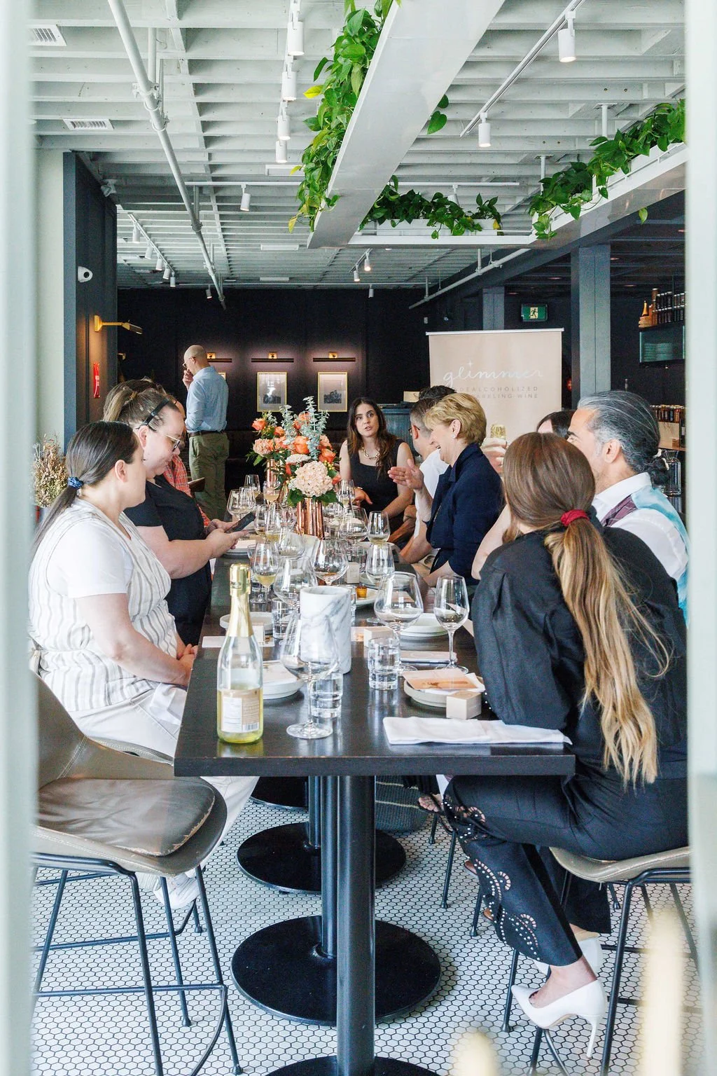 Glimmer Rosé Launch at Published, Vancouver by Claire Garner Photography