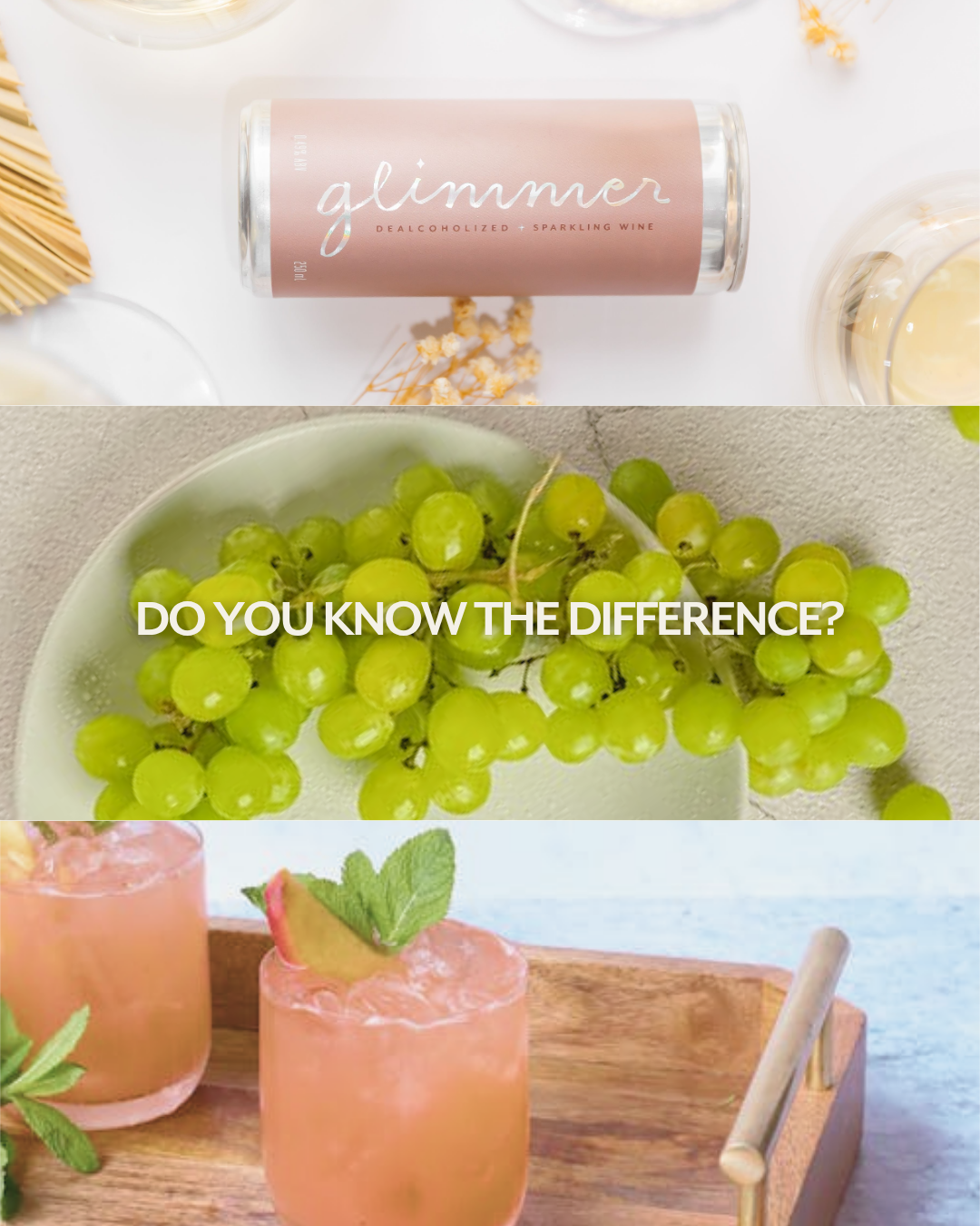 The Difference Between Grape Juice, Non-Alc Cocktails, Wine Alternatives, and De-alc Wine
