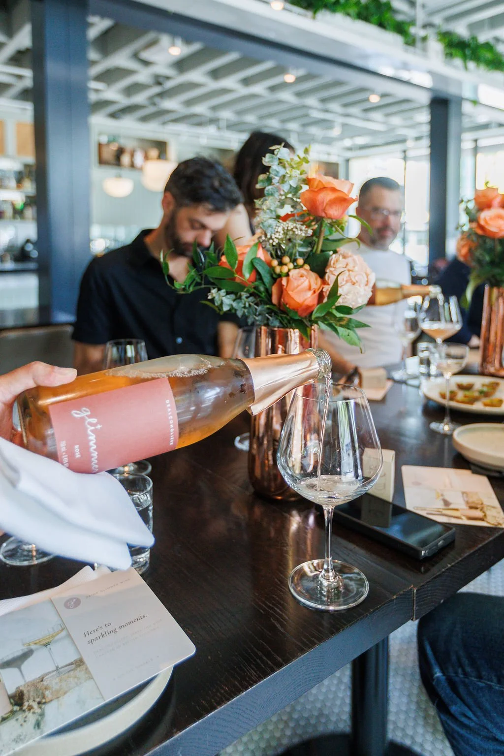 Glimmer Rosé Launch at Published, Vancouver by Claire Garner Photography