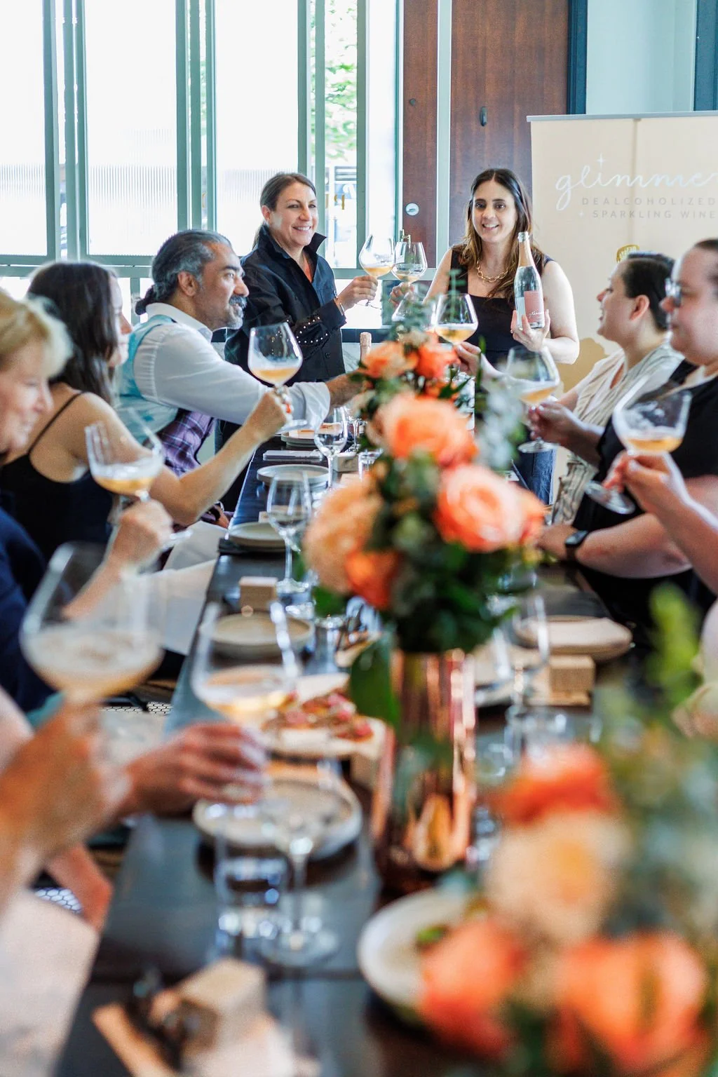 Glimmer Rosé Launch at Published, Vancouver by Claire Garner Photography