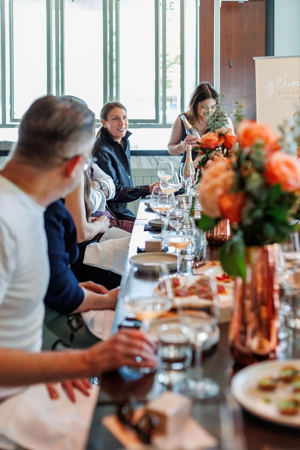 Glimmer Rosé Launch at Published, Vancouver by Claire Garner Photography