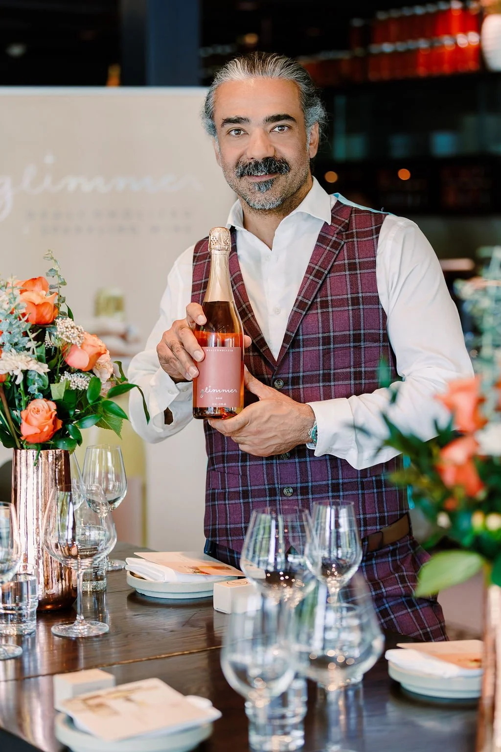Glimmer Rosé Launch at Published, Vancouver by Claire Garner Photography
