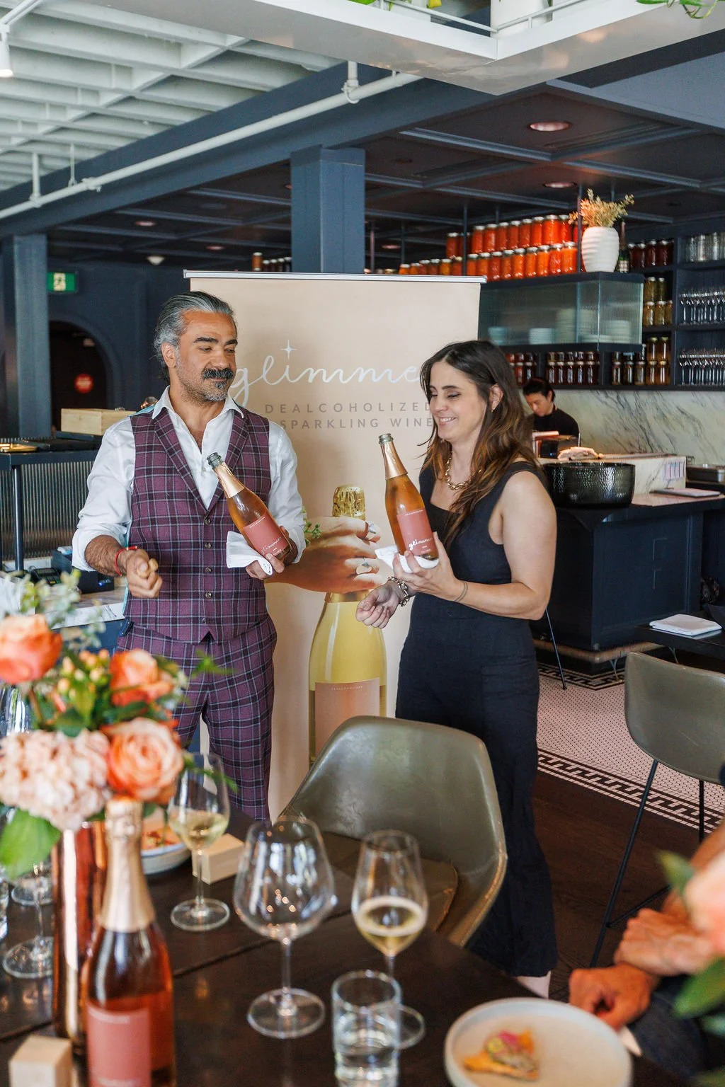 Glimmer Rosé Launch at Published, Vancouver by Claire Garner Photography