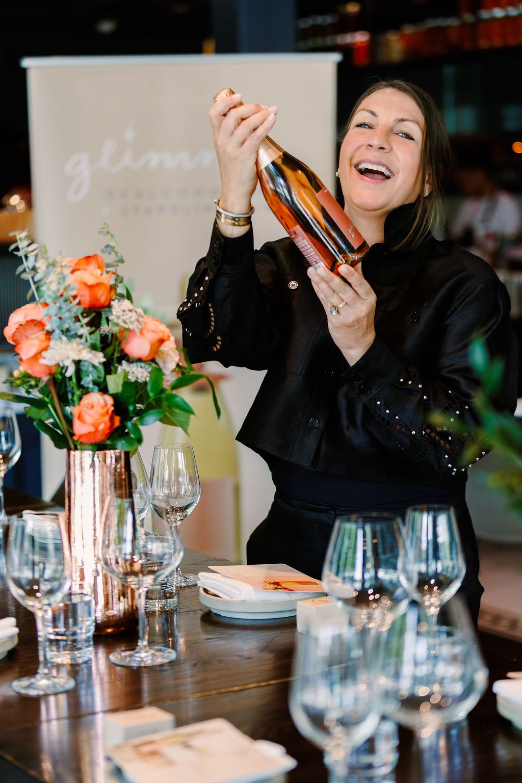 Glimmer Rosé Launch at Published, Vancouver by Claire Garner Photography