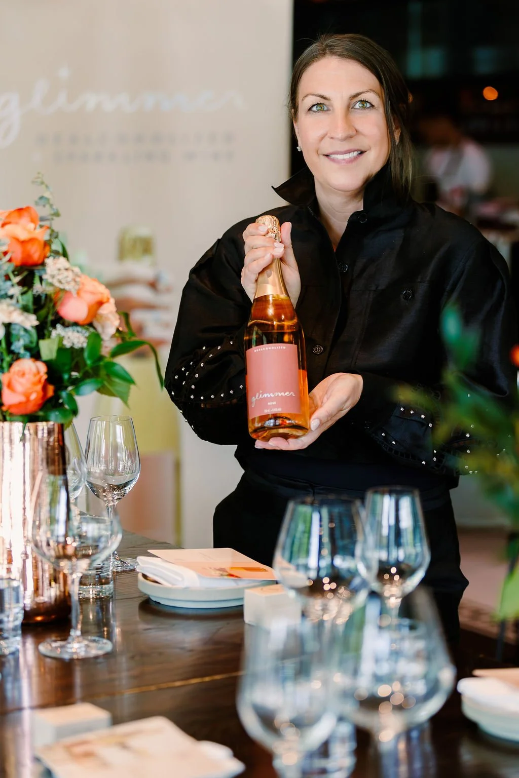 Glimmer Rosé Launch at Published, Vancouver by Claire Garner Photography