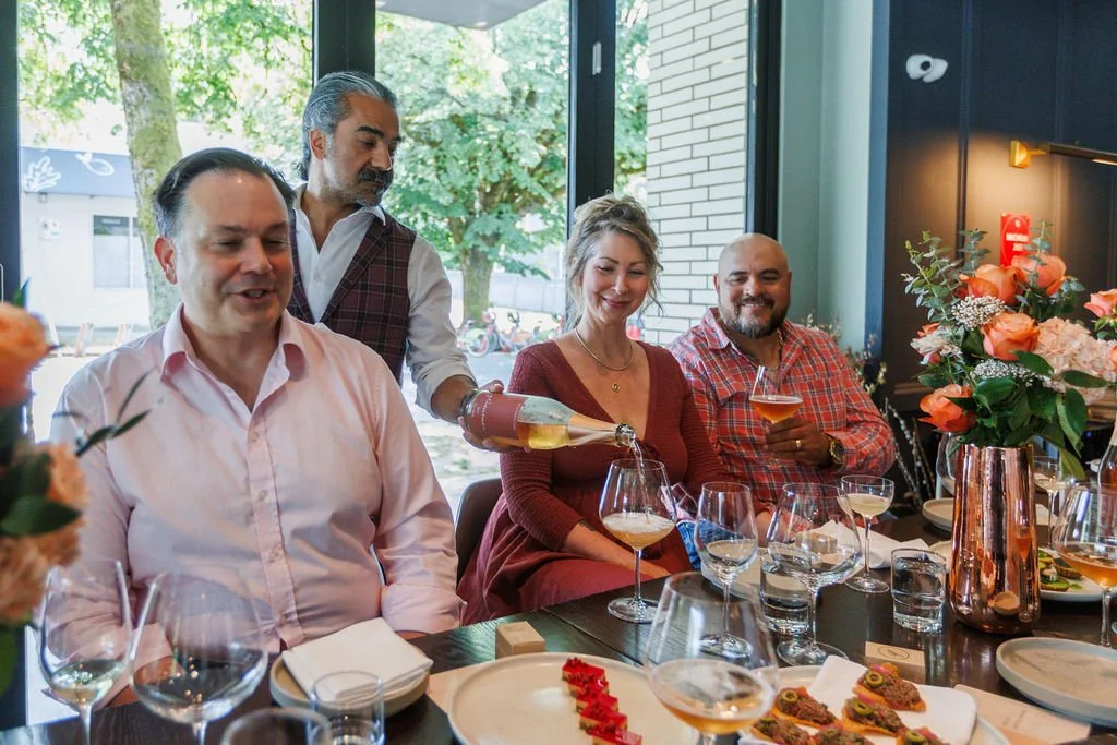 Glimmer Rosé Launch at Published, Vancouver by Claire Garner Photography