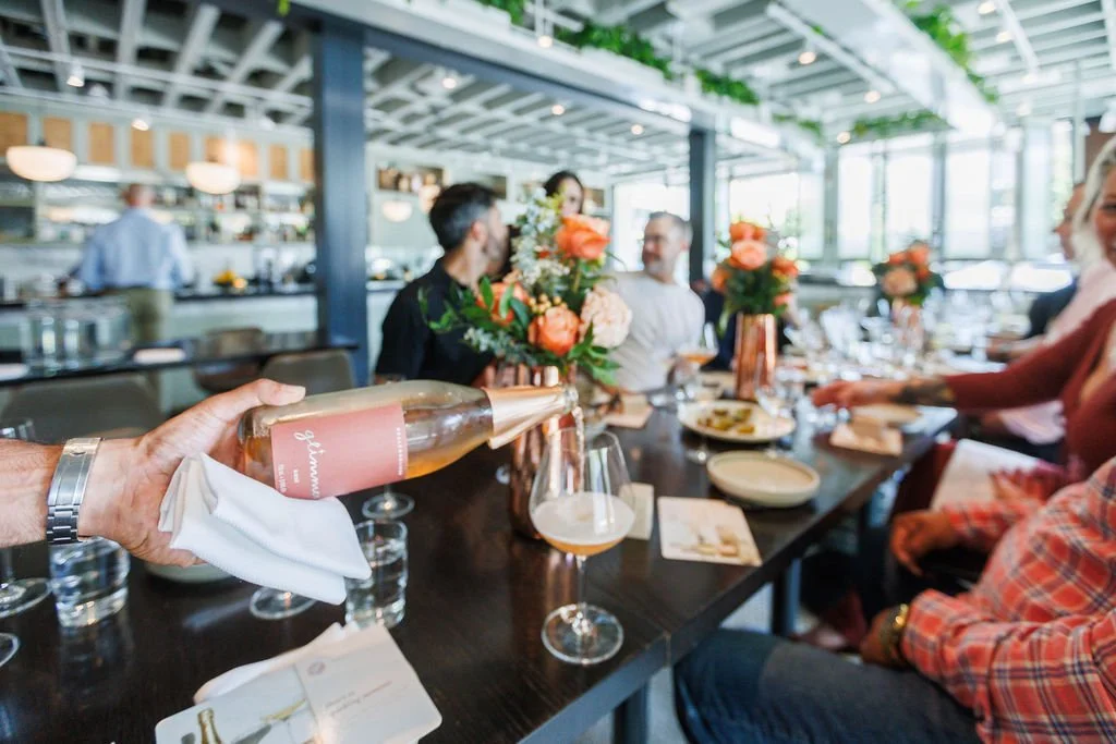 Glimmer Rosé Launch at Published, Vancouver by Claire Garner Photography