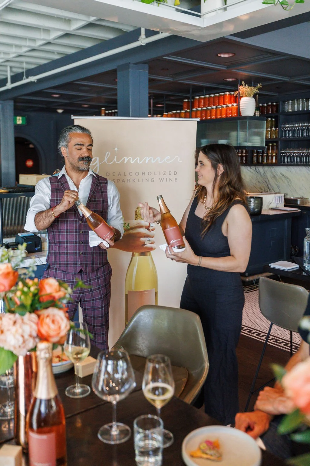 Glimmer Rosé Launch at Published, Vancouver by Claire Garner Photography
