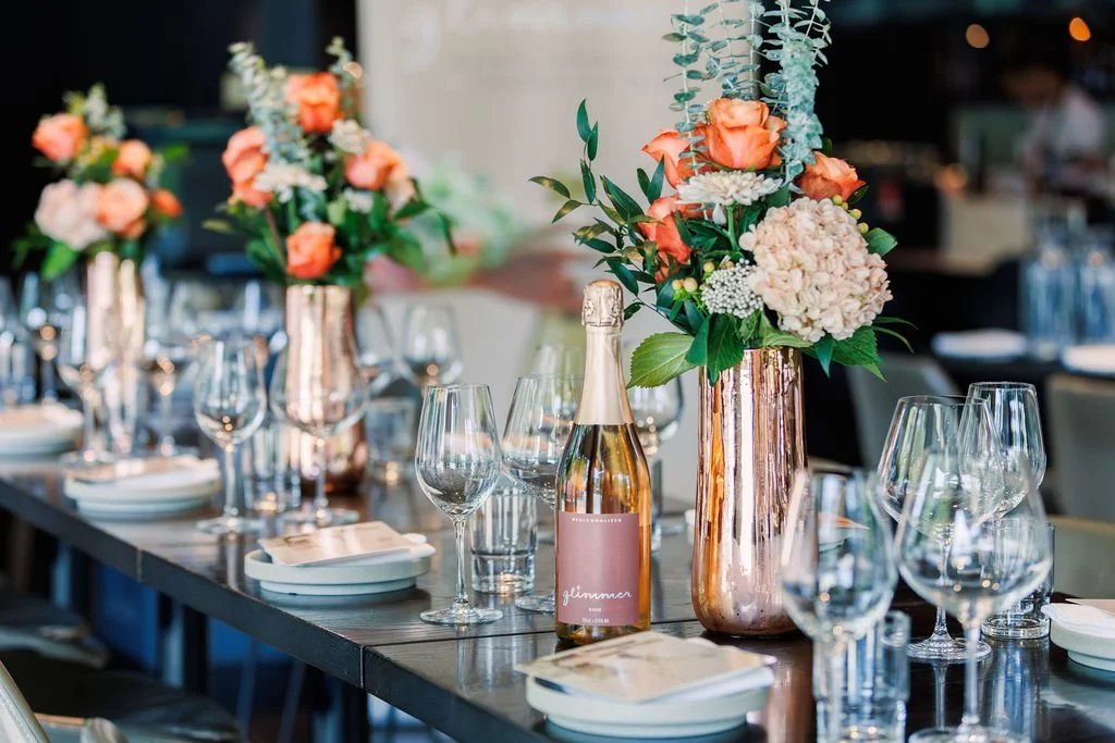 Glimmer Rosé Launch at Published, Vancouver by Claire Garner Photography