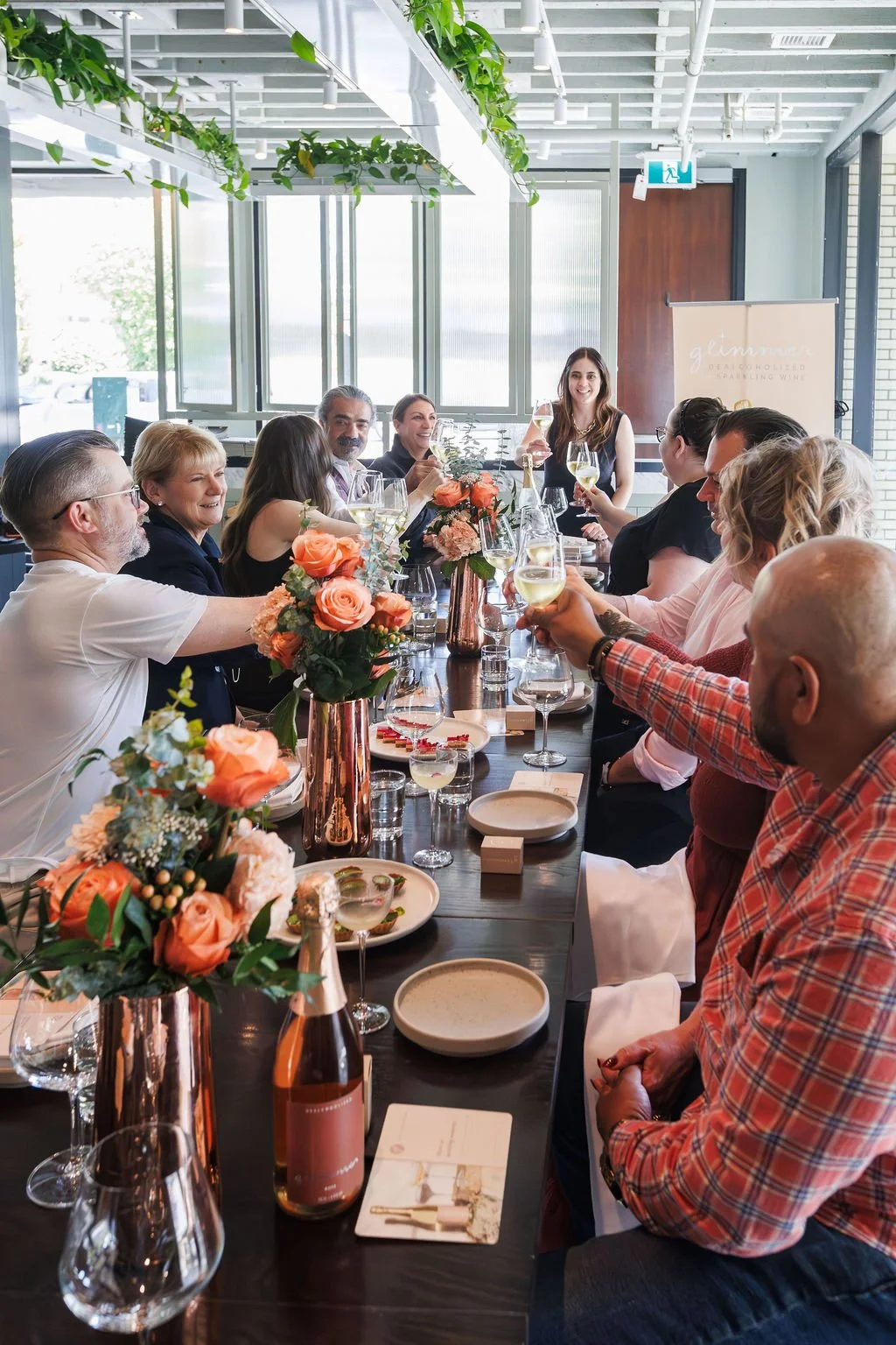 Glimmer Rosé Launch at Published, Vancouver by Claire Garner Photography