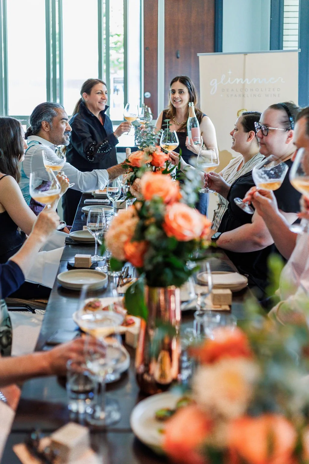 Glimmer Rosé Launch at Published, Vancouver by Claire Garner Photography
