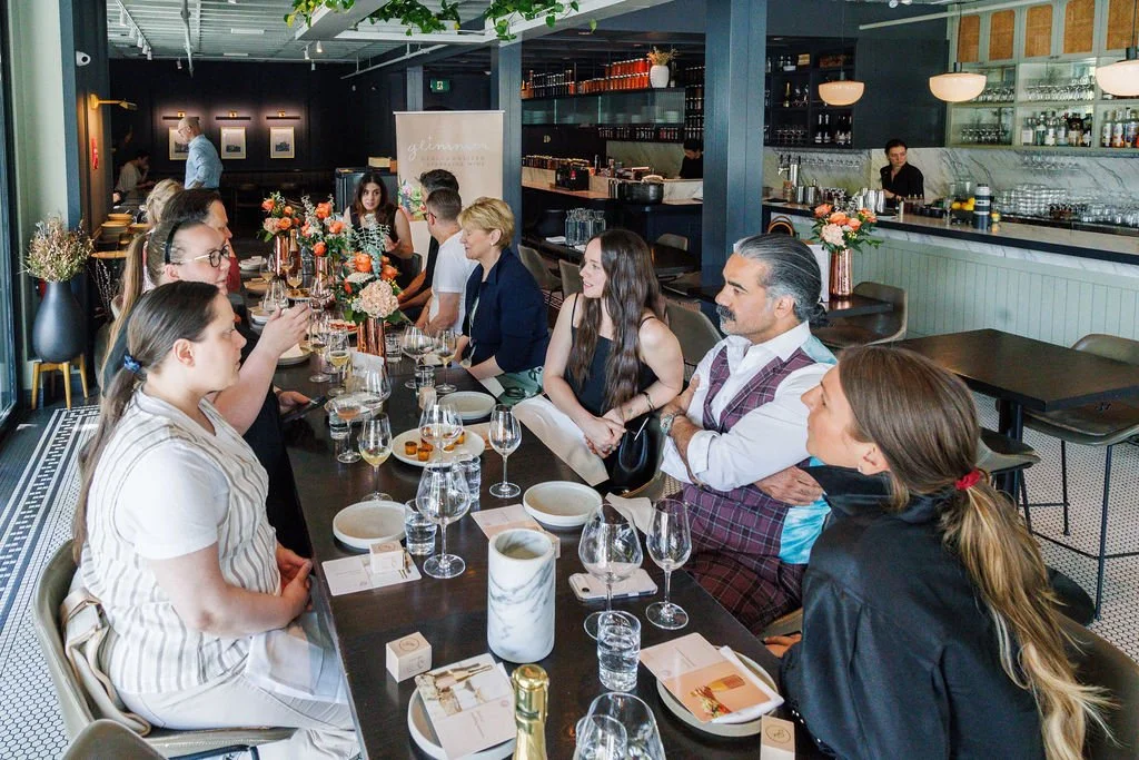 Glimmer Rosé Launch at Published, Vancouver by Claire Garner Photography