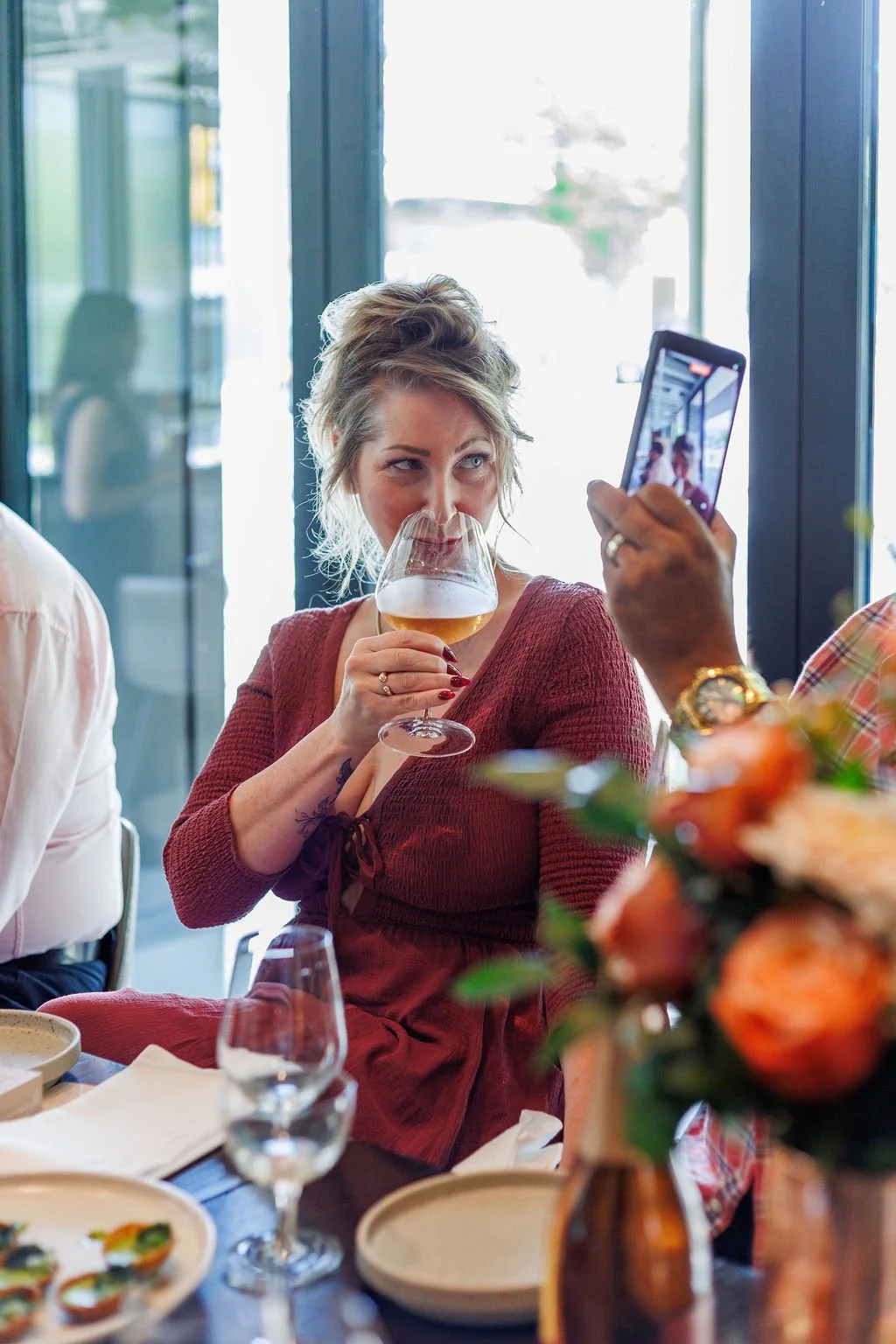 Glimmer Rosé Launch at Published, Vancouver by Claire Garner Photography