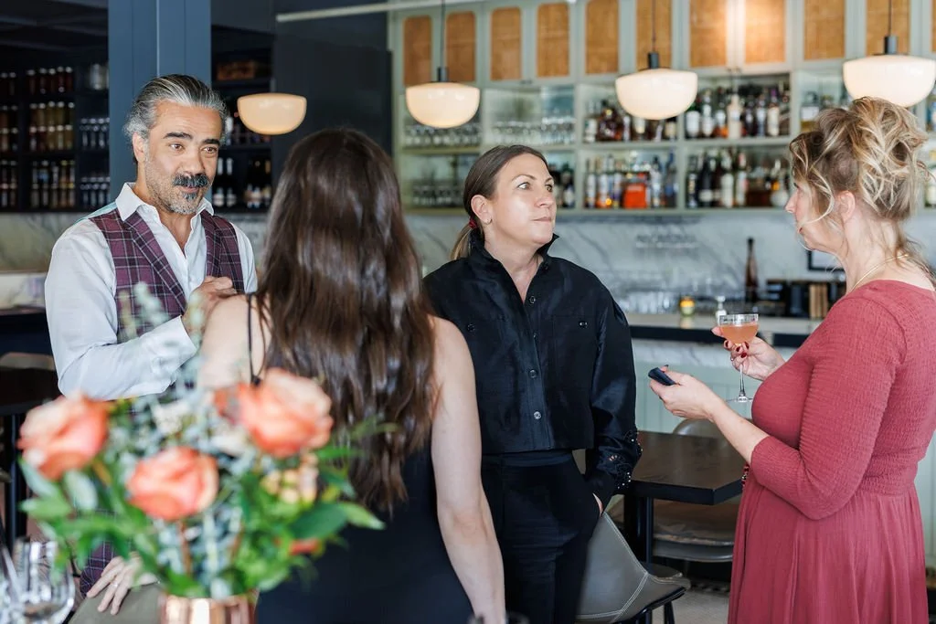 Glimmer Rosé Launch at Published, Vancouver by Claire Garner Photography