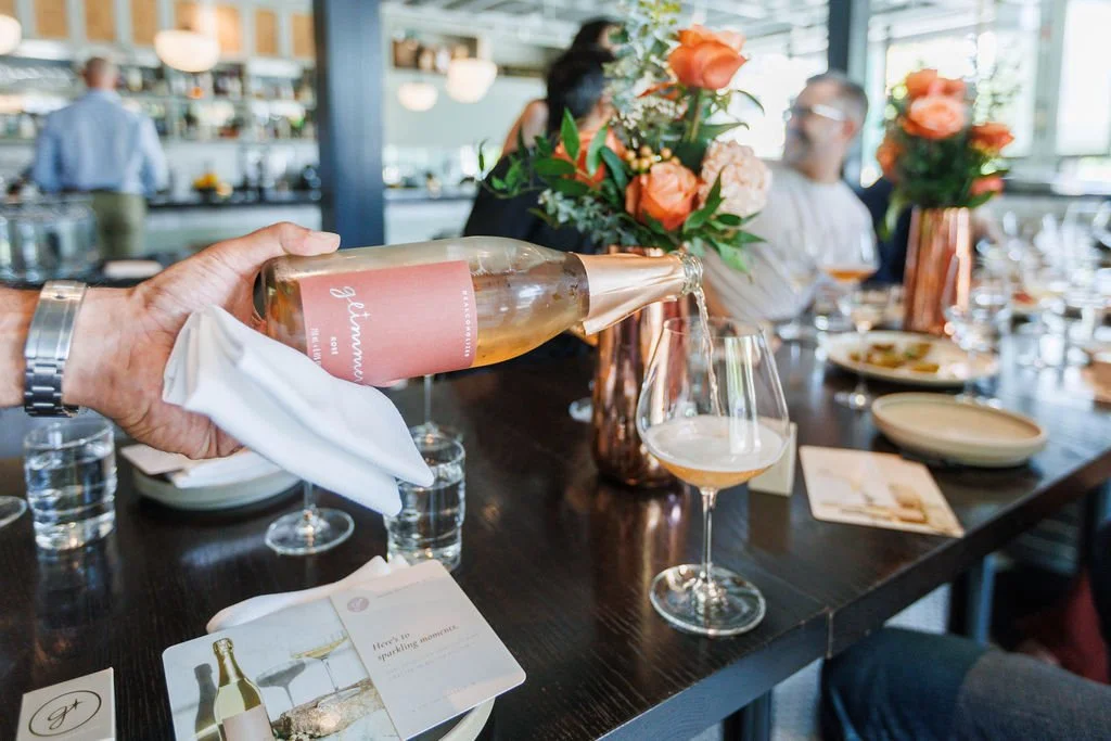 Glimmer Rosé Launch at Published, Vancouver by Claire Garner Photography