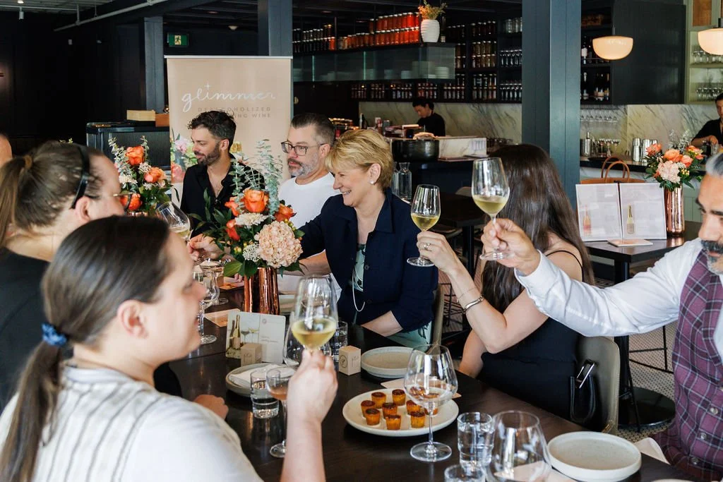 Glimmer Rosé Launch at Published, Vancouver by Claire Garner Photography