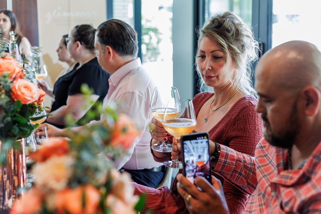 Glimmer Rosé Launch at Published, Vancouver by Claire Garner Photography