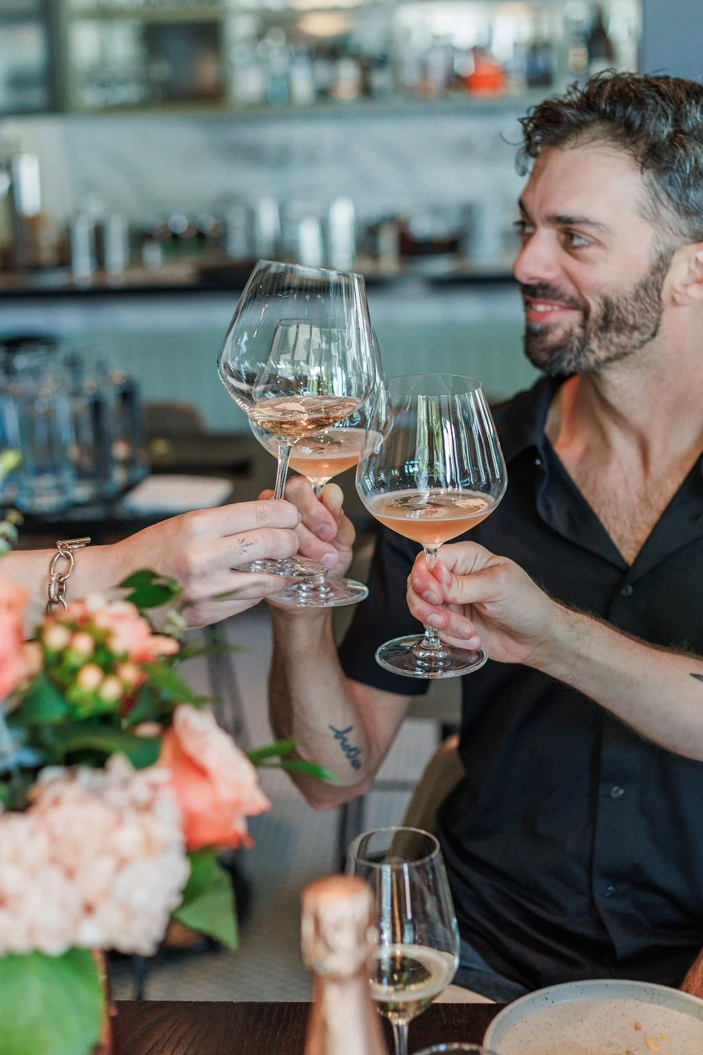 Glimmer Rosé Launch at Published, Vancouver by Claire Garner Photography