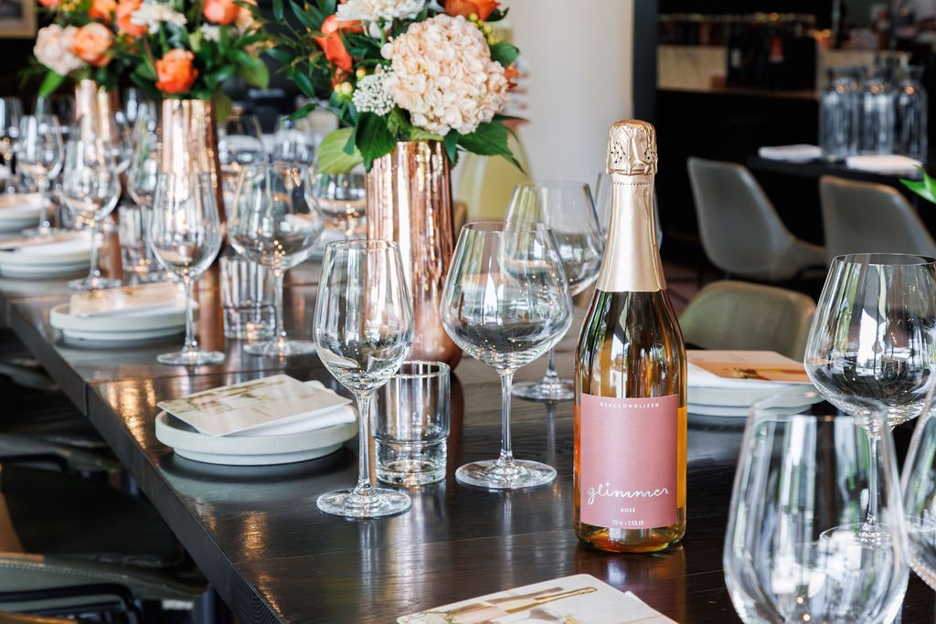 Glimmer Rosé Launch at Published, Vancouver by Claire Garner Photography
