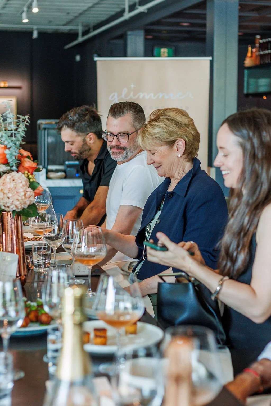 Glimmer Rosé Launch at Published, Vancouver by Claire Garner Photography
