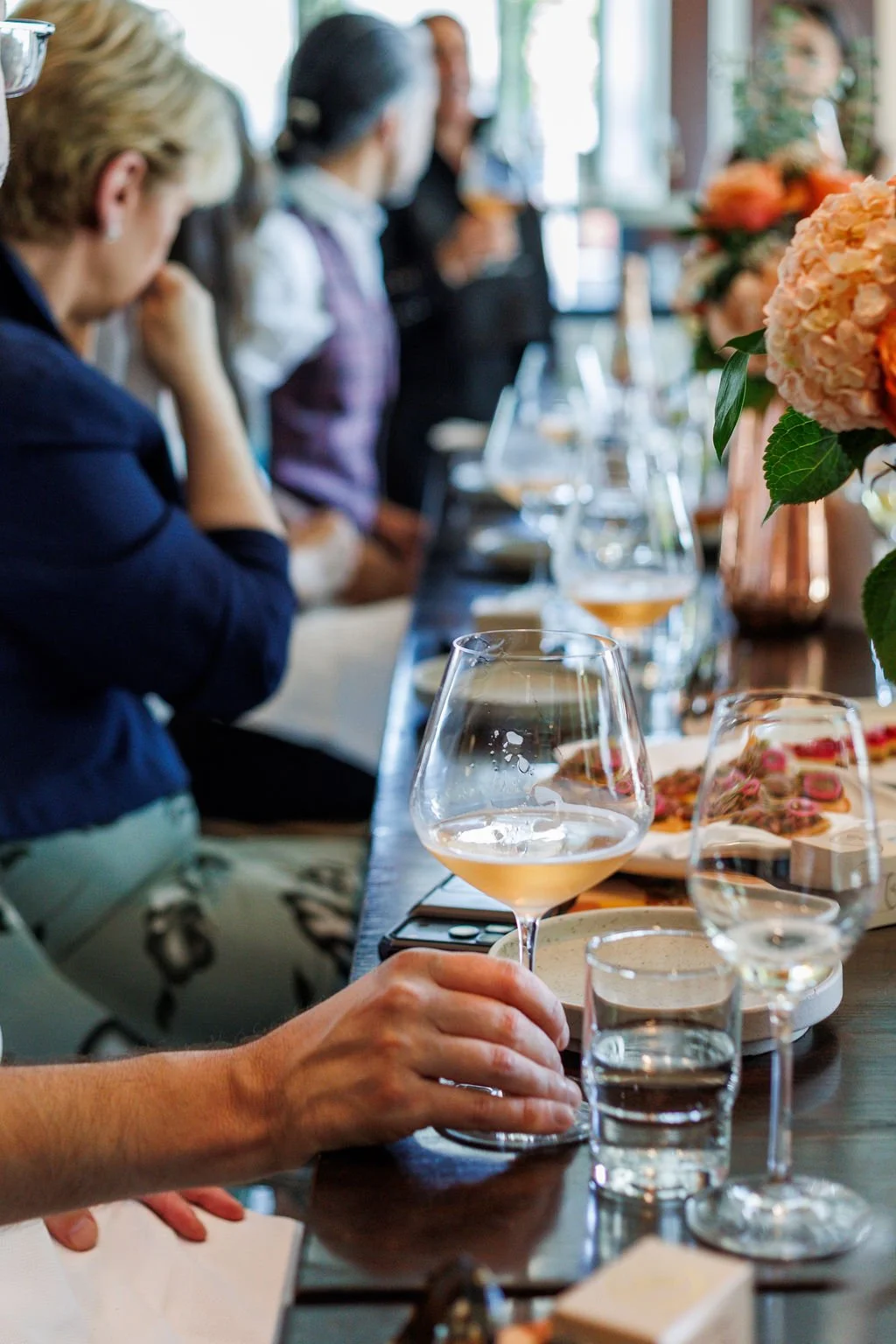 Glimmer Rosé Launch at Published, Vancouver by Claire Garner Photography