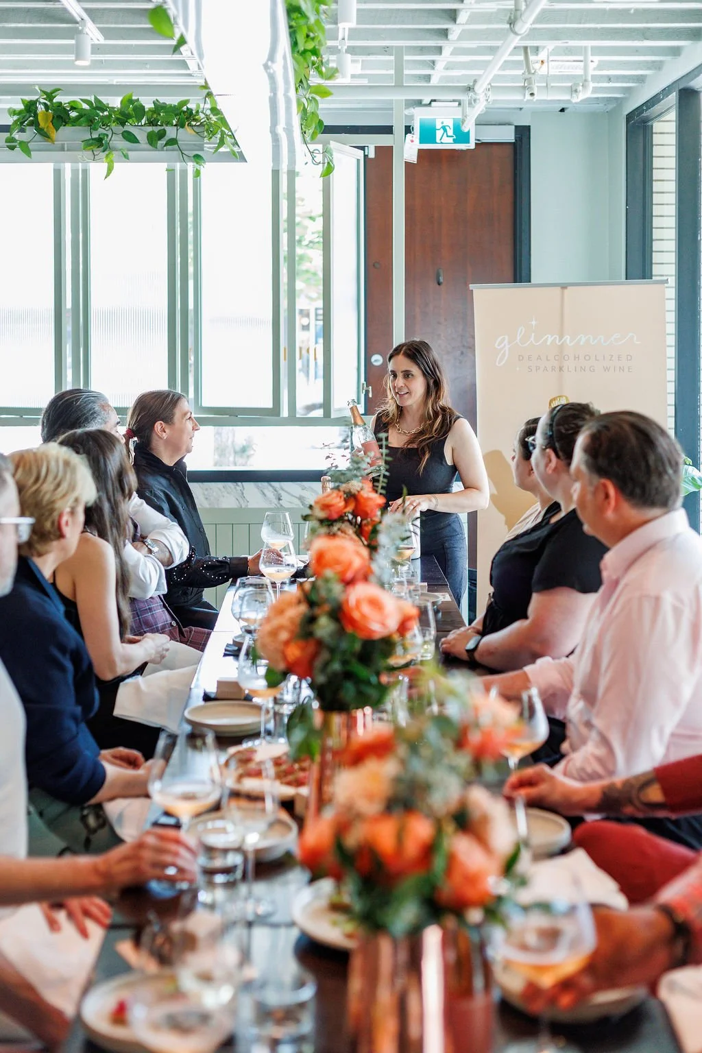 Glimmer Rosé Launch at Published, Vancouver by Claire Garner Photography