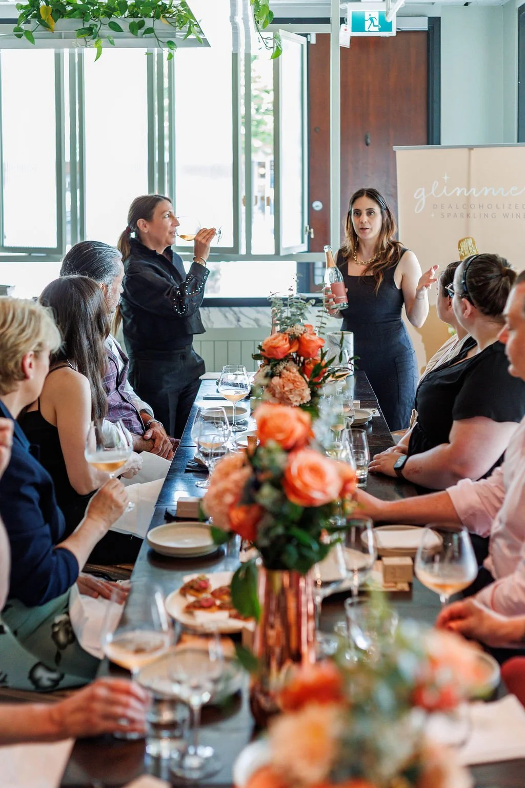 Glimmer Rosé Launch at Published, Vancouver by Claire Garner Photography