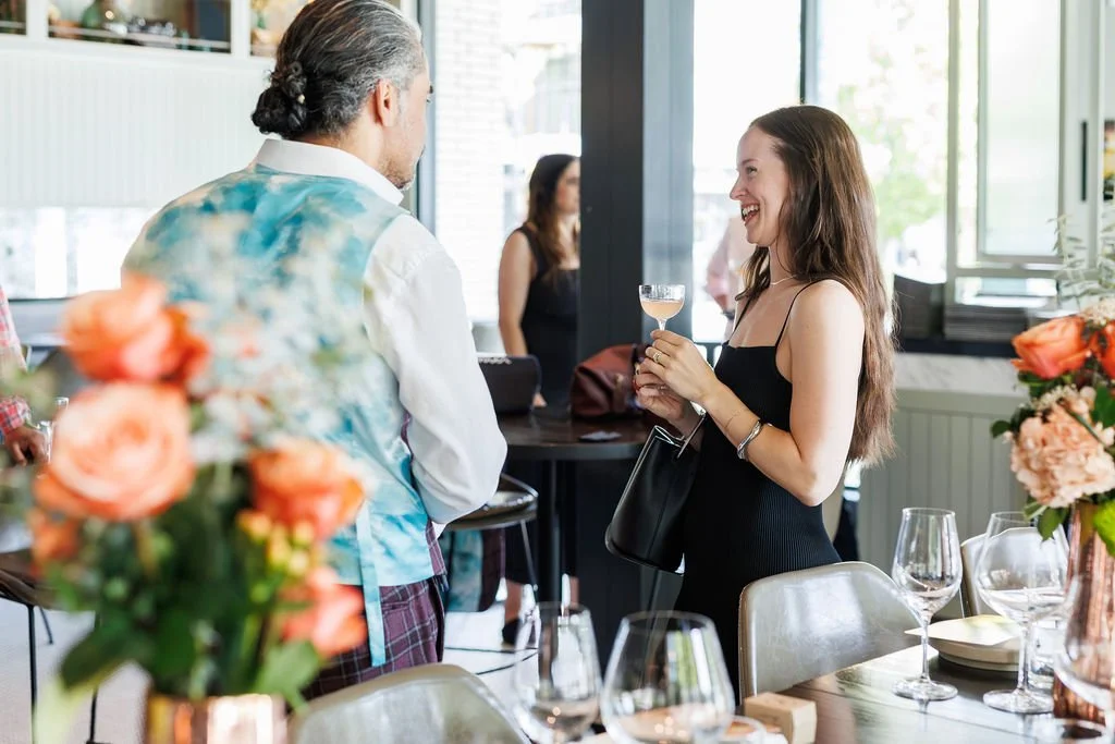 Glimmer Rosé Launch at Published, Vancouver by Claire Garner Photography