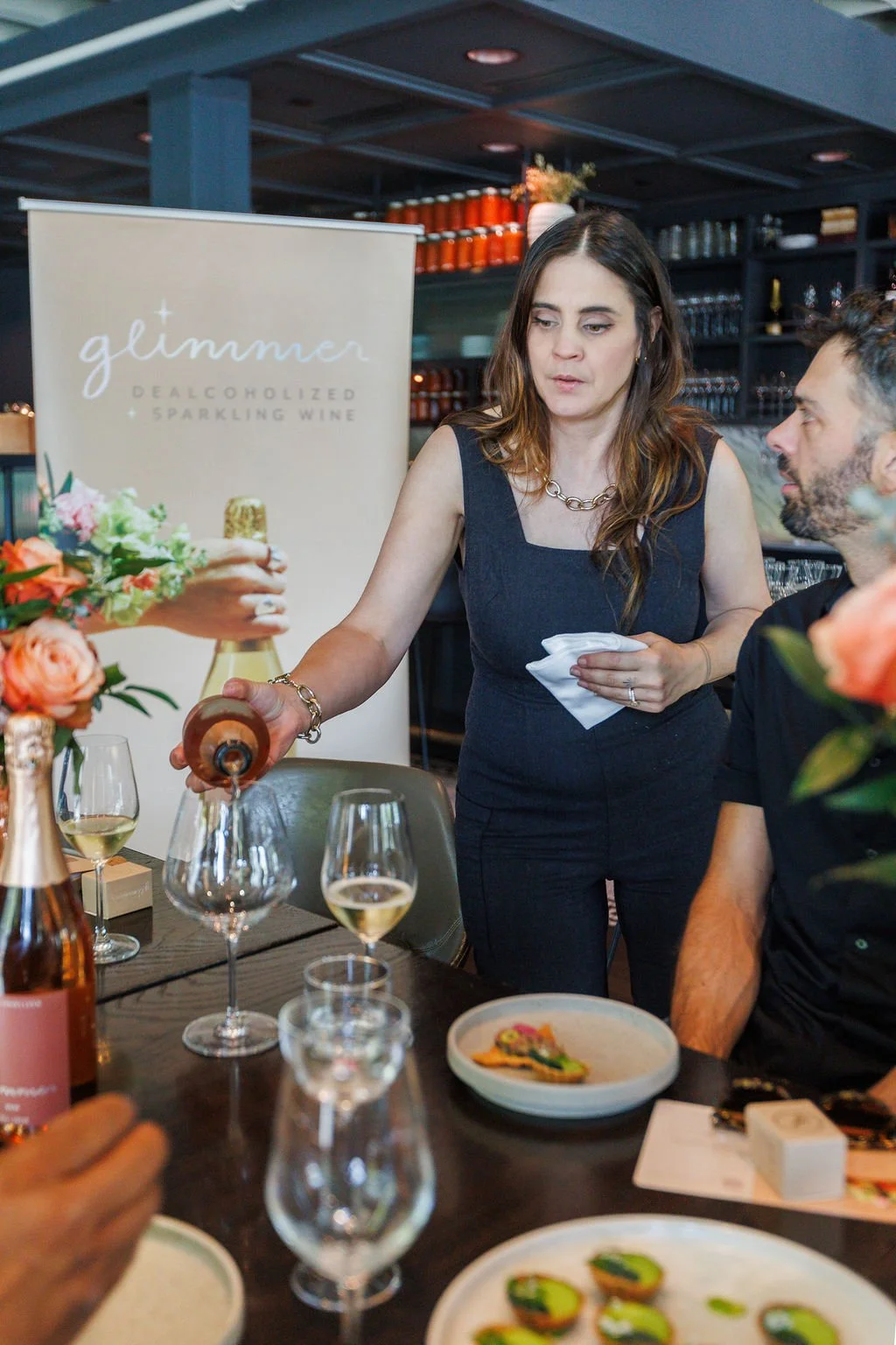 Glimmer Rosé Launch at Published, Vancouver by Claire Garner Photography