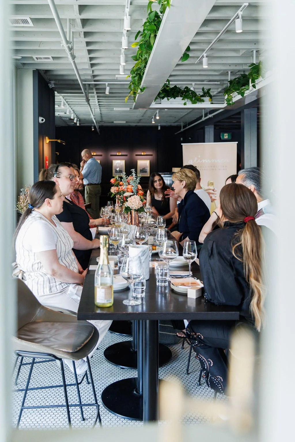 Glimmer Rosé Launch at Published, Vancouver by Claire Garner Photography