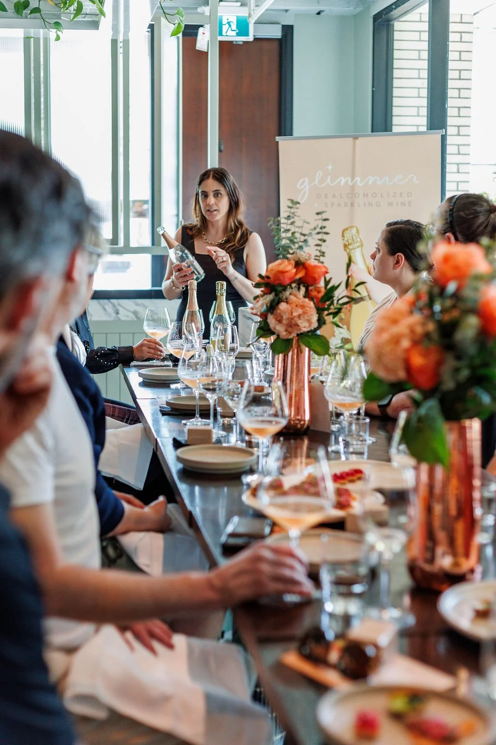 Glimmer Rosé Launch at Published, Vancouver by Claire Garner Photography