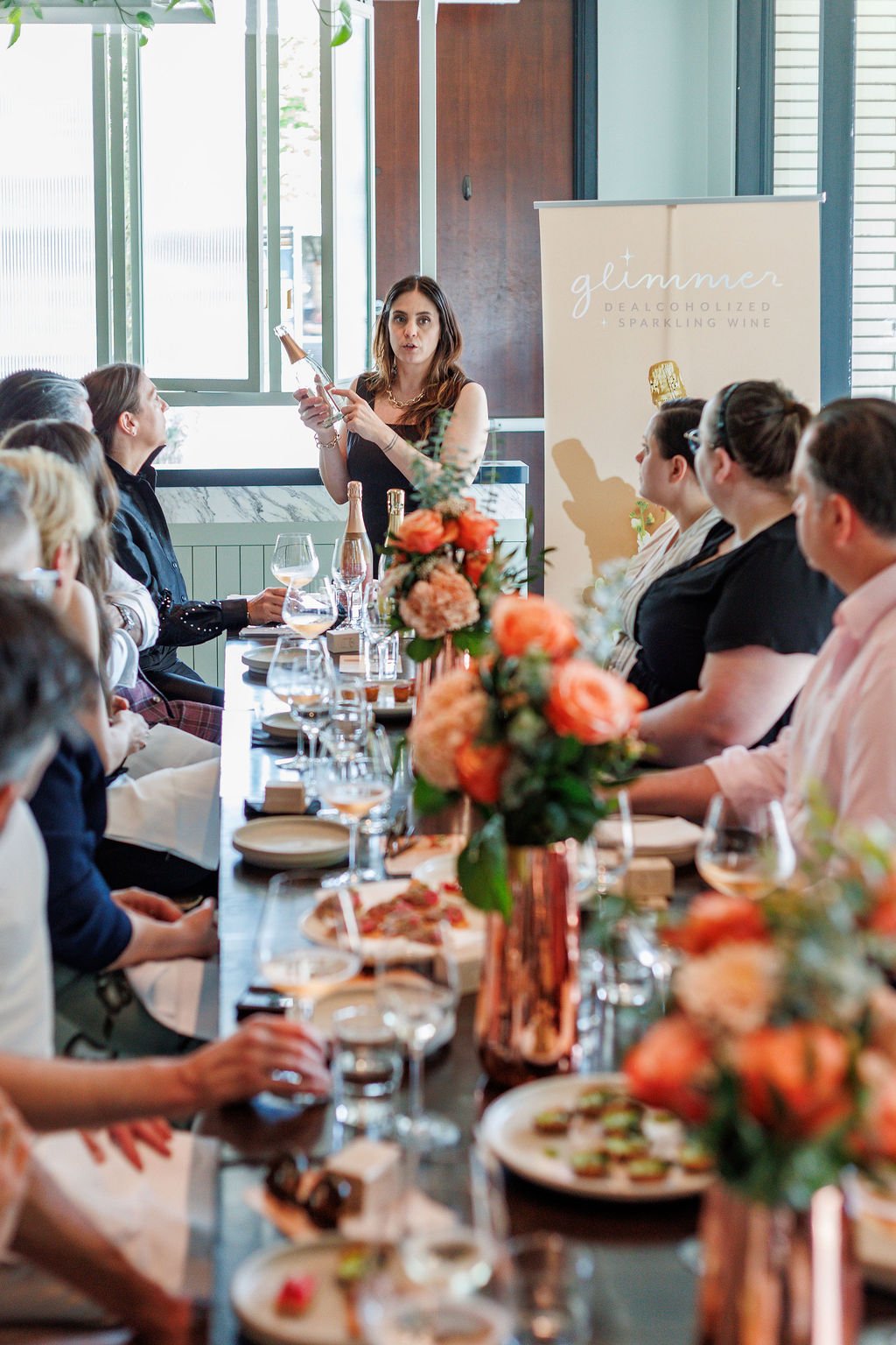 Glimmer Rosé Launch at Published, Vancouver by Claire Garner Photography