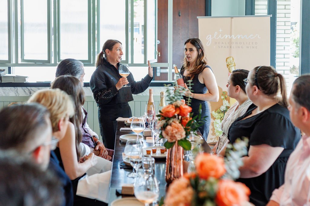 Glimmer Rosé Launch at Published, Vancouver by Claire Garner Photography