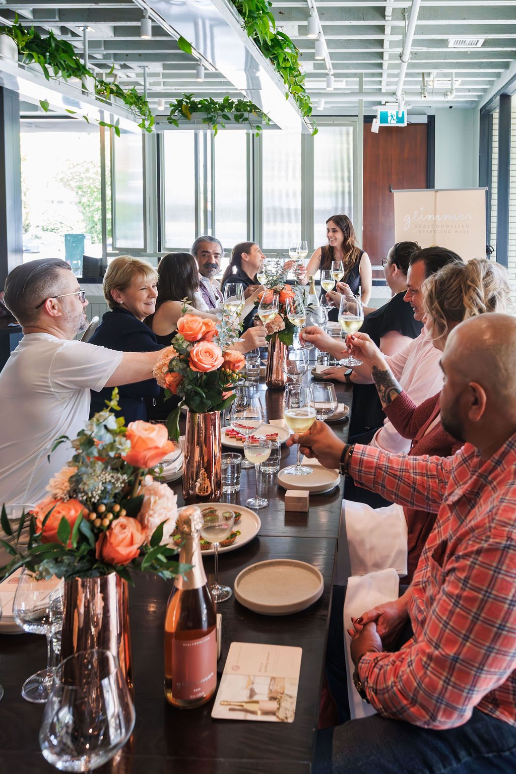 Glimmer Rosé Launch at Published, Vancouver by Claire Garner Photography