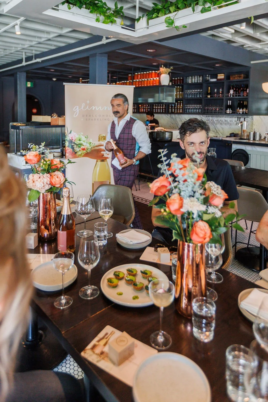 Glimmer Rosé Launch at Published, Vancouver by Claire Garner Photography