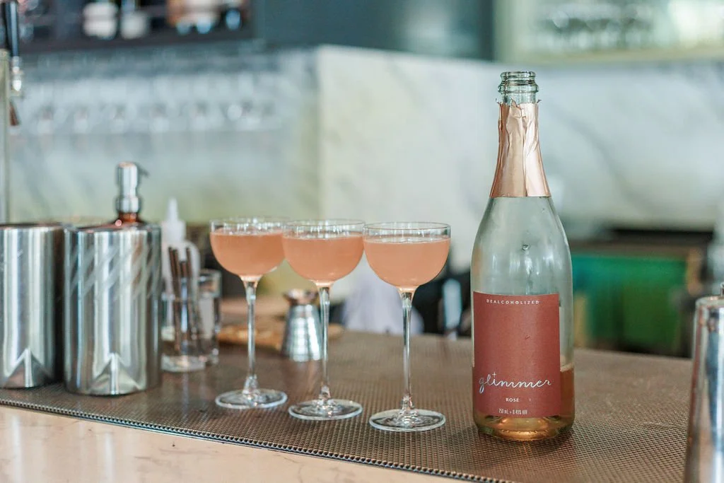 Glimmer Rosé Launch at Published, Vancouver by Claire Garner Photography