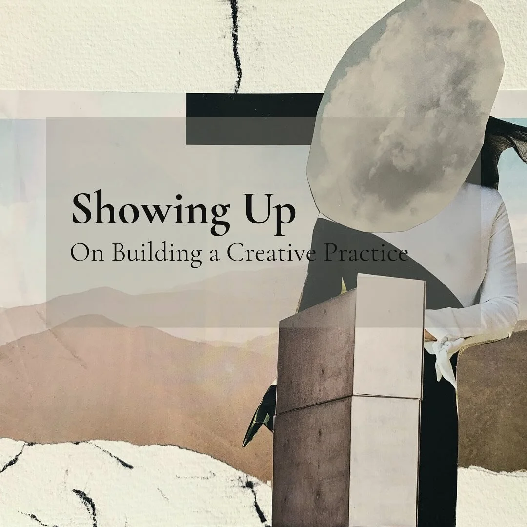 A new essay on the discipline of creative work. How showing up becomes the practice. 

Link in bio or read it at catherineruss.com | Journal